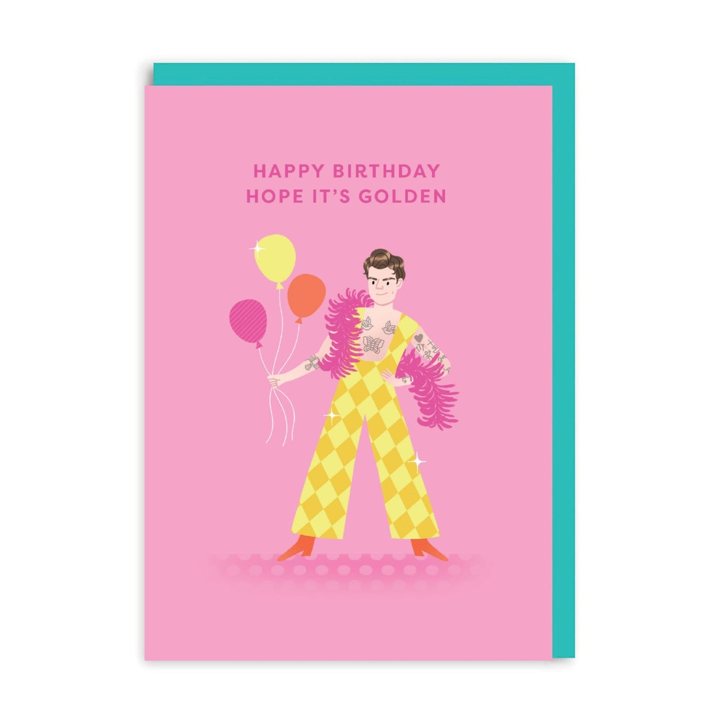 Harry Styles Party Card