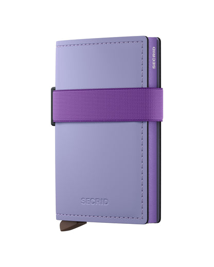 Bandwallet Matte Leather Lilac-Violet