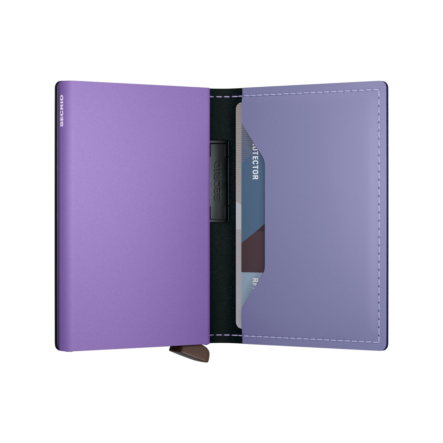 Bandwallet Matte Leather Lilac-Violet