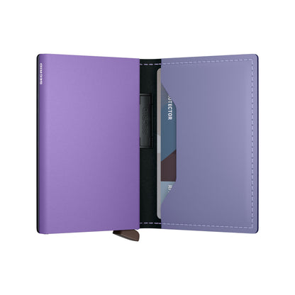 Bandwallet Matte Leather Lilac-Violet