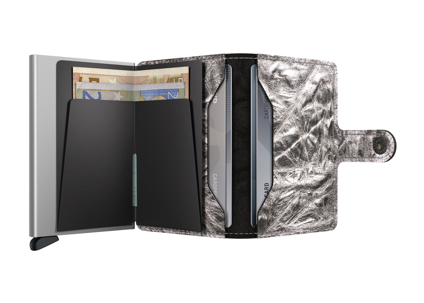 Miniwallet Crunch Silver