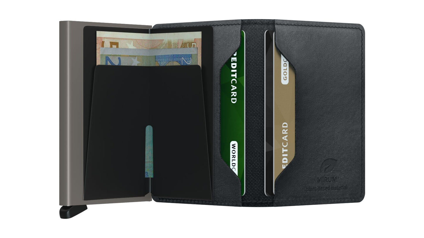 Slimwallet Mirum Plant-Based Black