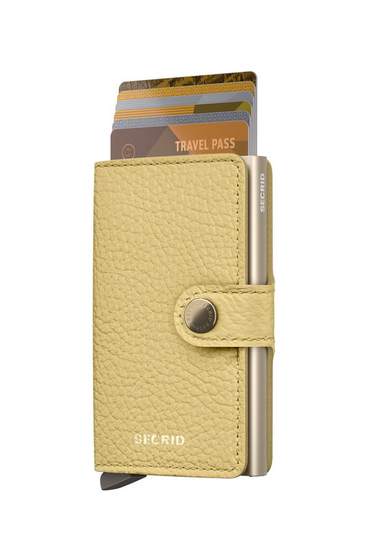 Miniwallet Pebble Butter Yellow