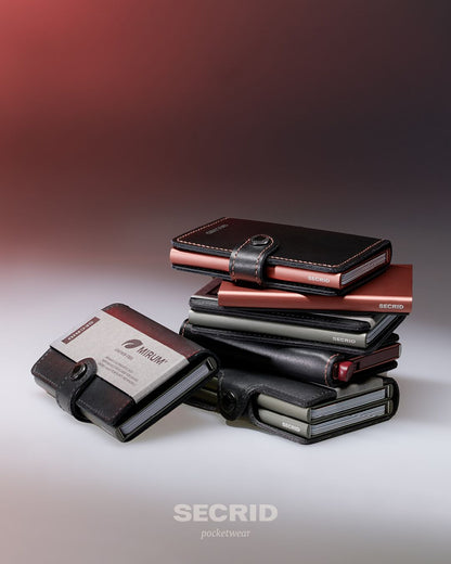 Miniwallet Mirum Plant-Based Black