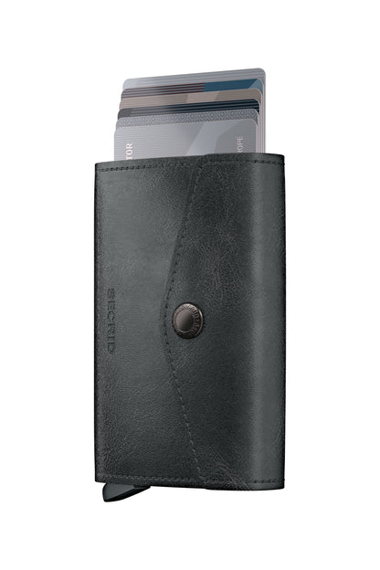 Envelope Wallet Vintage Black