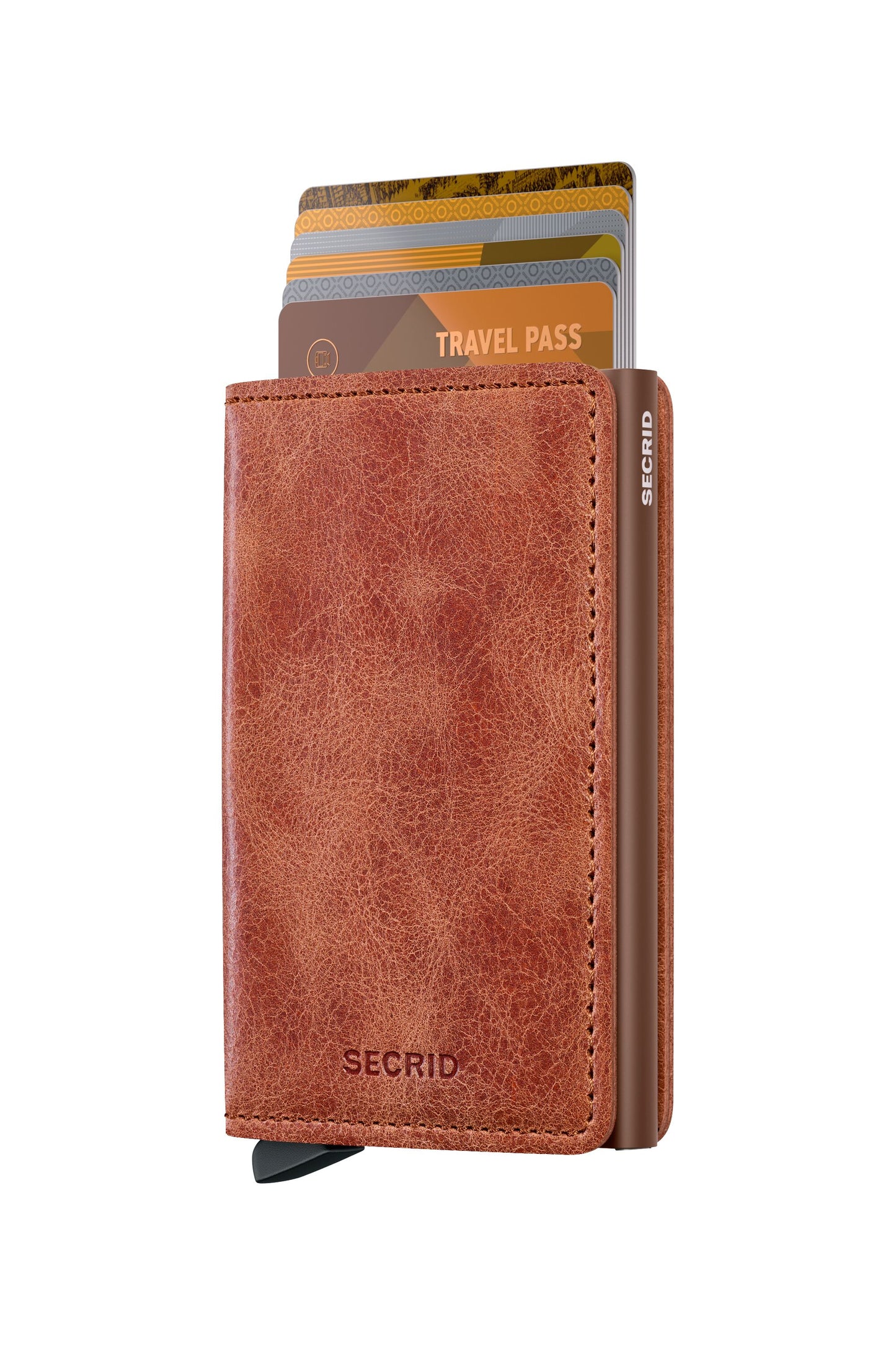 Slimwallet Vintage Cognac Brown