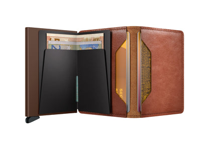 Slimwallet Vintage Cognac Brown