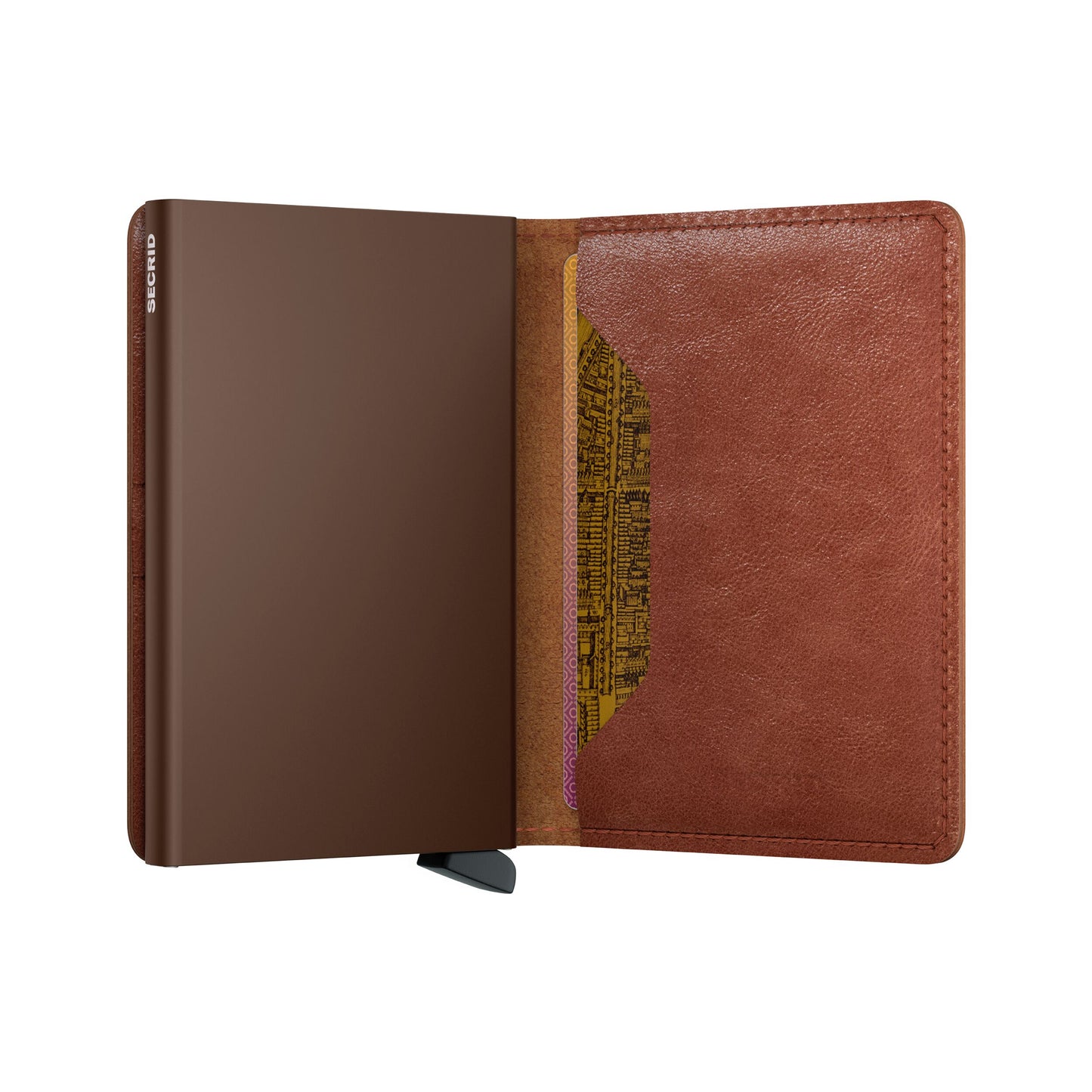 Slimwallet Vintage Cognac Brown