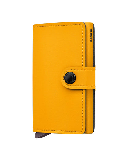 Miniwallet Yard Powder Ochre (non-leather)