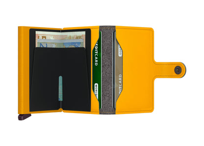 Miniwallet Yard Powder Ochre (non-leather)