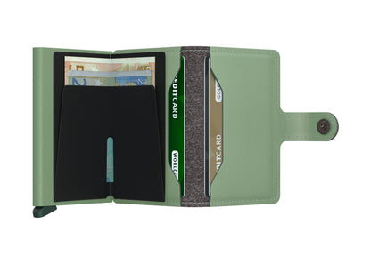 Miniwallet Yard Powder Pistachio (non-leather)