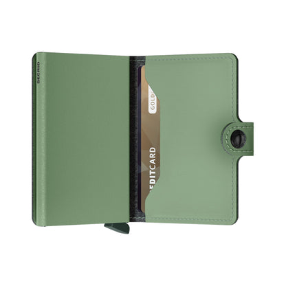 Miniwallet Yard Powder Pistachio (non-leather)
