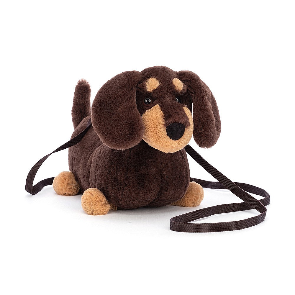 Otto Sausage Dog Plush Bag