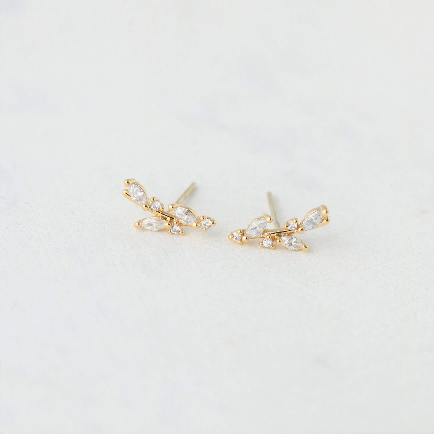 Olive Climber Earrings