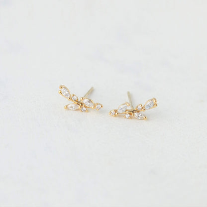 Olive Climber Earrings