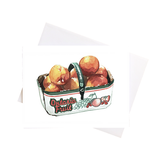 Ontario Peaches Card