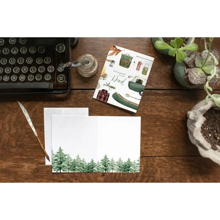 Outdoor Camping Father's Day Card
