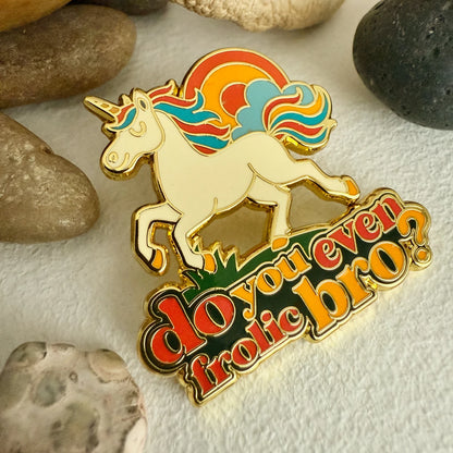 @53 Frolic Unicorn Enamel Pin