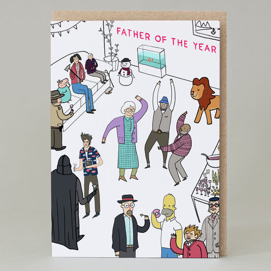 Father Of The Year Card