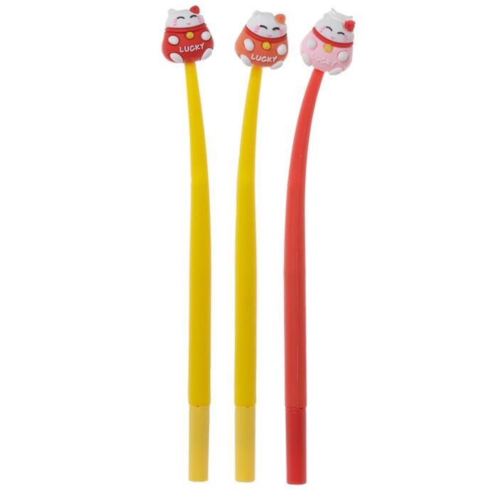 Maneki Neko Lucky Cat Fine Tip Pen