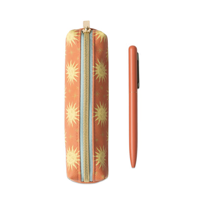 Pen & Pouch Set Terracotta Sun