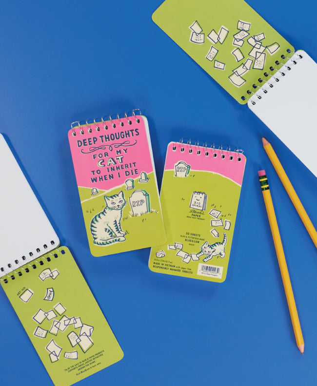 Deep Thoughts Spiral Notebook