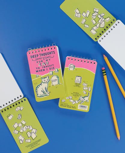 Deep Thoughts Spiral Notebook