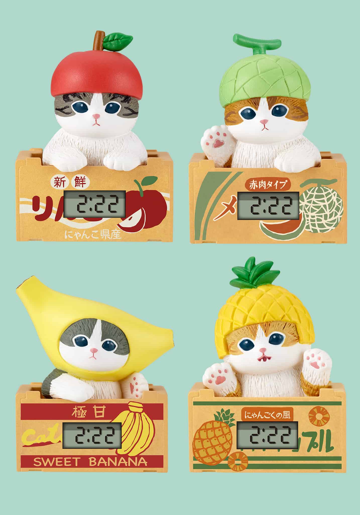 Mofusand Fresh Fruit Meow Watch Cat Blind Box