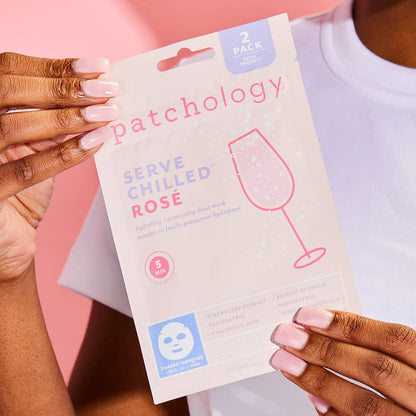 Serve Chilled Rose Hydrating Sheet Masks - 2 pack