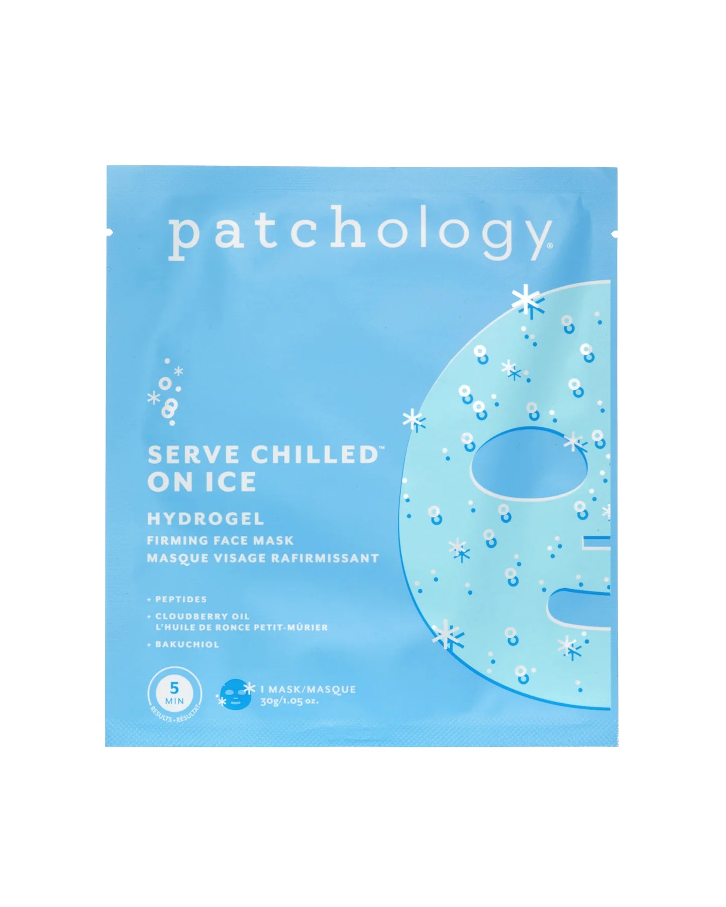 Serve Chilled On Ice Firming Hydrogel Mask -Single