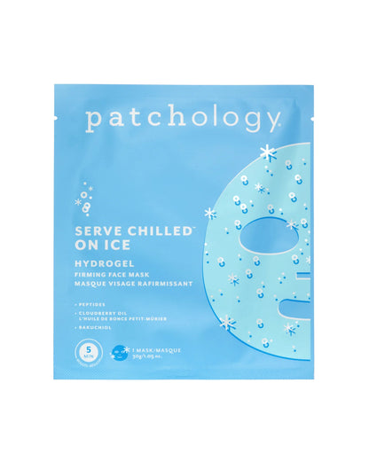 Serve Chilled On Ice Firming Hydrogel Mask -Single