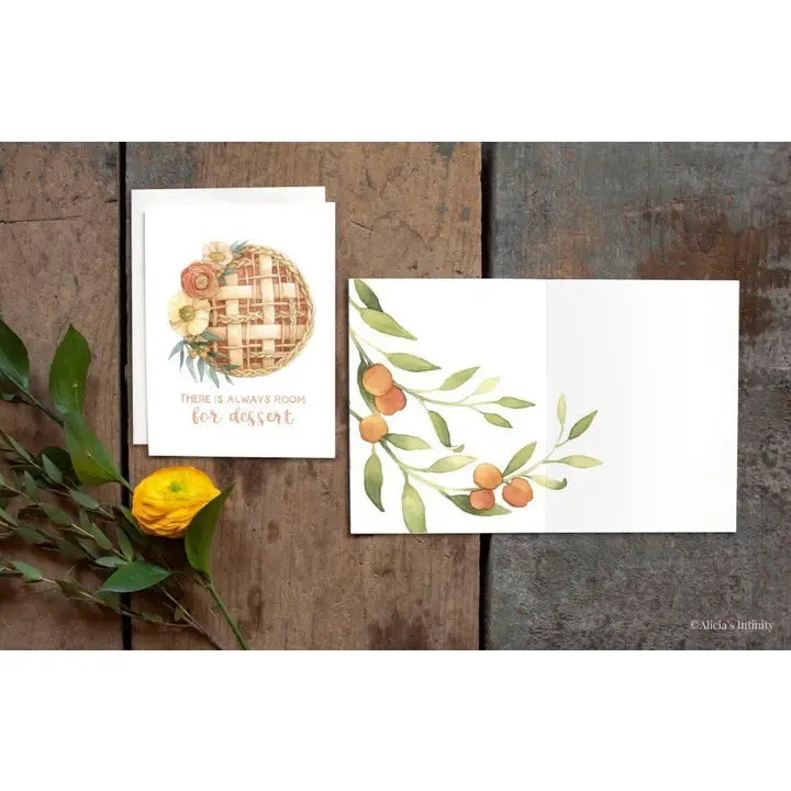 Peach Pie Card