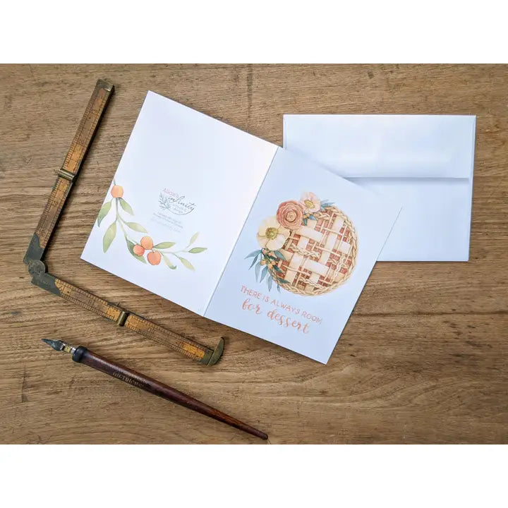 Peach Pie Card