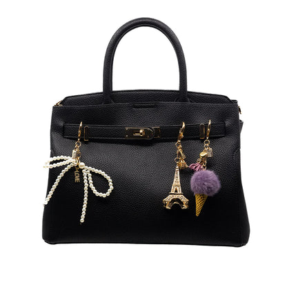 Plush Ice Cream Charm Light Purple