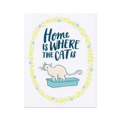 Home is Where The Cat is Card