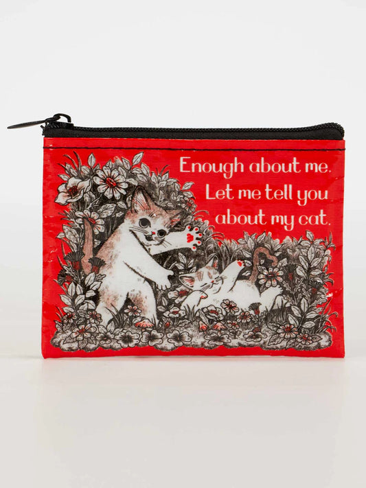 Tell Me About Your Cat Coin Purse