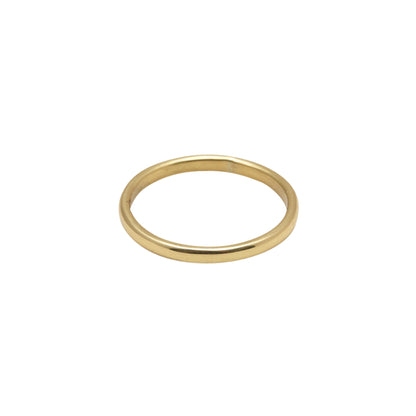 Plain Circle Band Ring