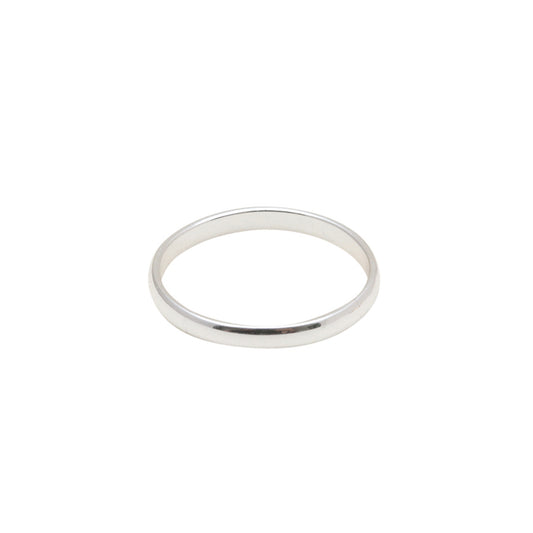 Plain Circle Band Ring
