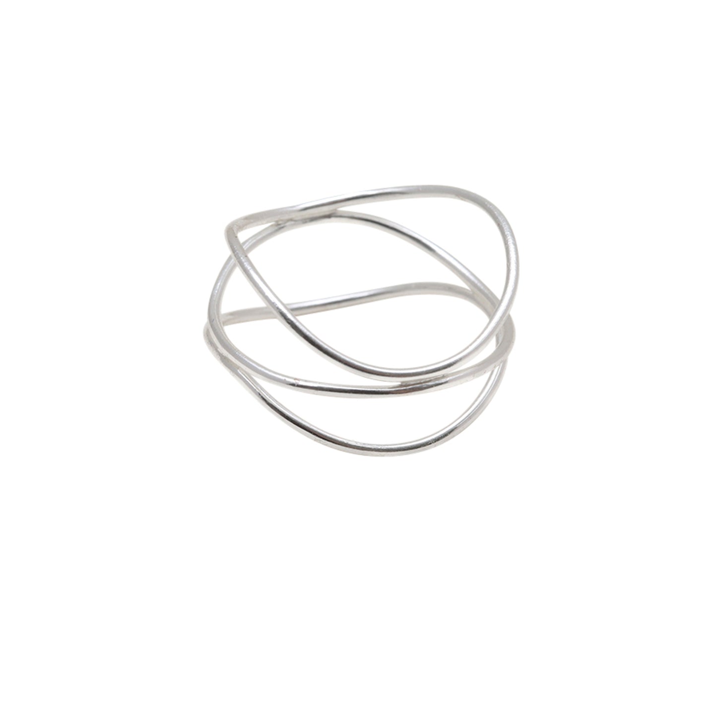 Fine Triple Wrap Ring