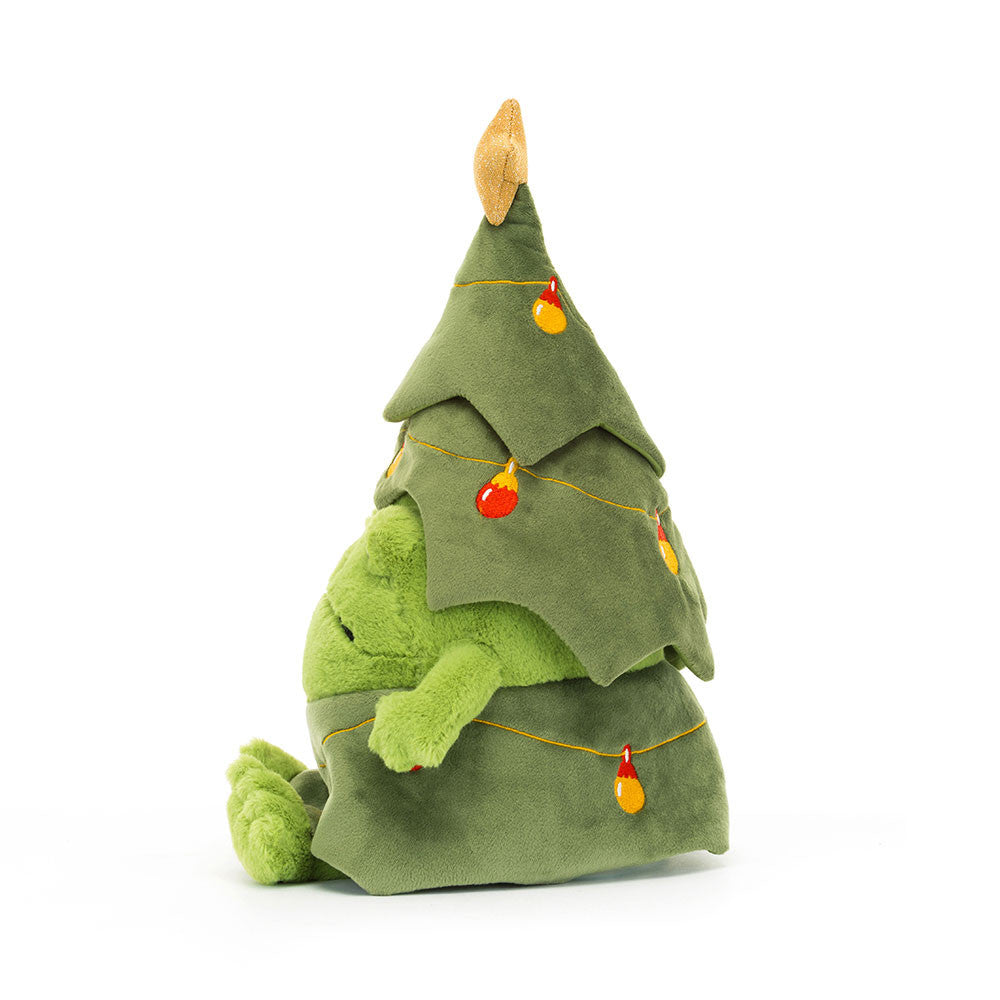 Christmas Tree Ricky Rain Frog Plush Toy