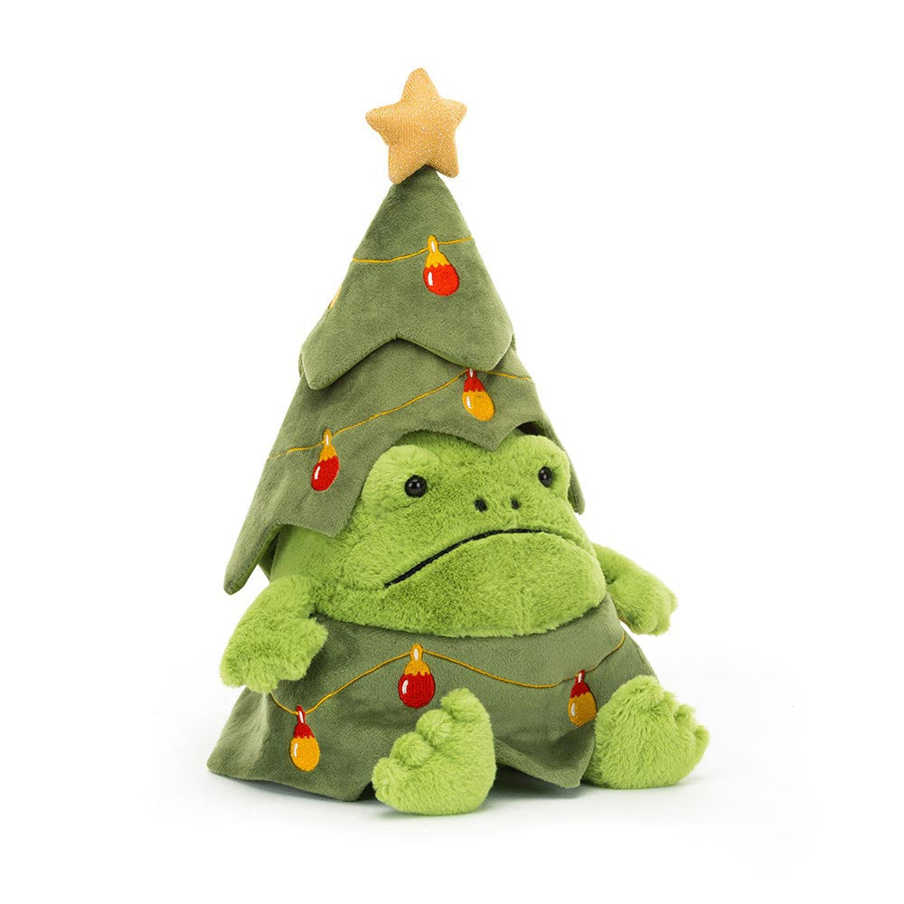 Christmas Tree Ricky Rain Frog Plush Toy