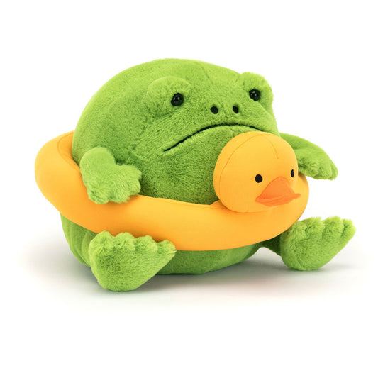 Ricky Rain Frog Rubber Ring Plush Toy