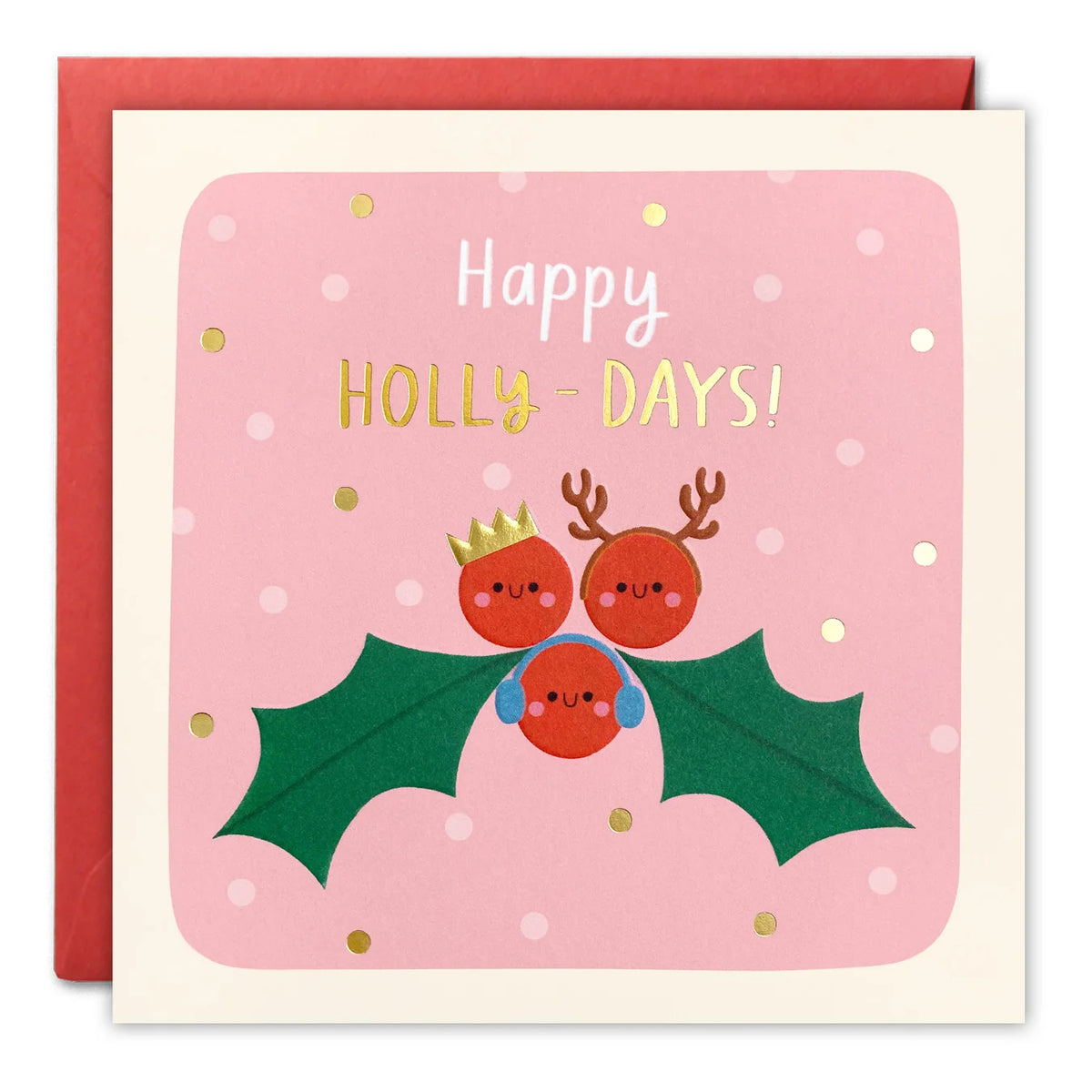 Happy Holidays Christmas Card