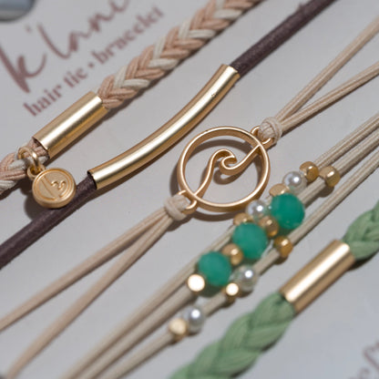 Reflect Hair Tie + Bracelets
