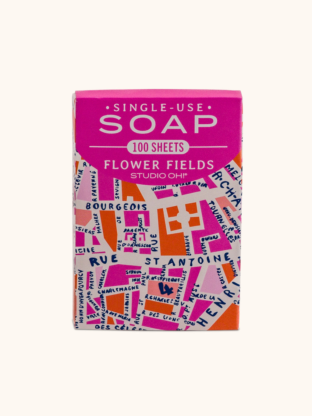 Rues De Paris Single-Use Soap Sheet