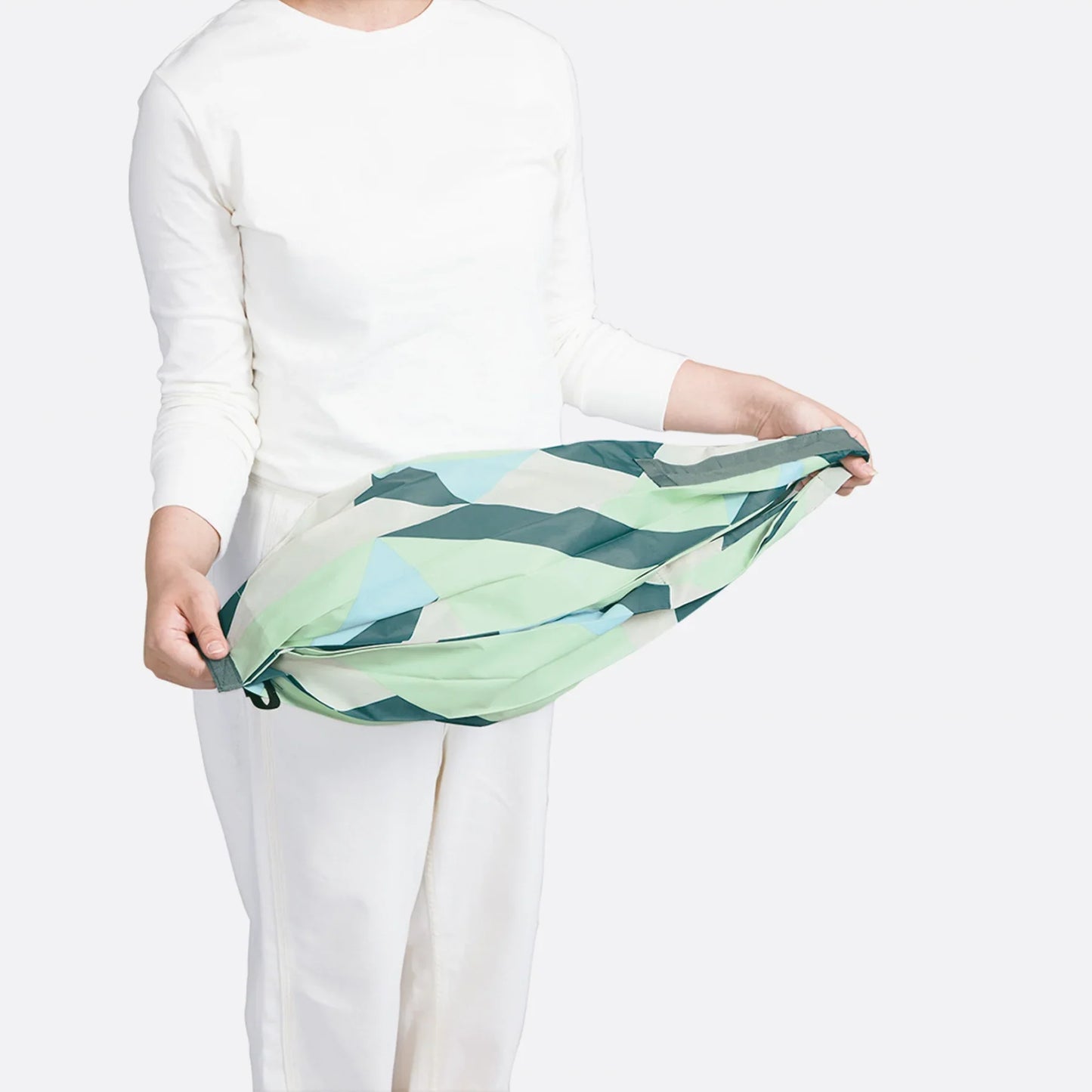 Shupatto Compact Bag Drop Medium Sea Grass