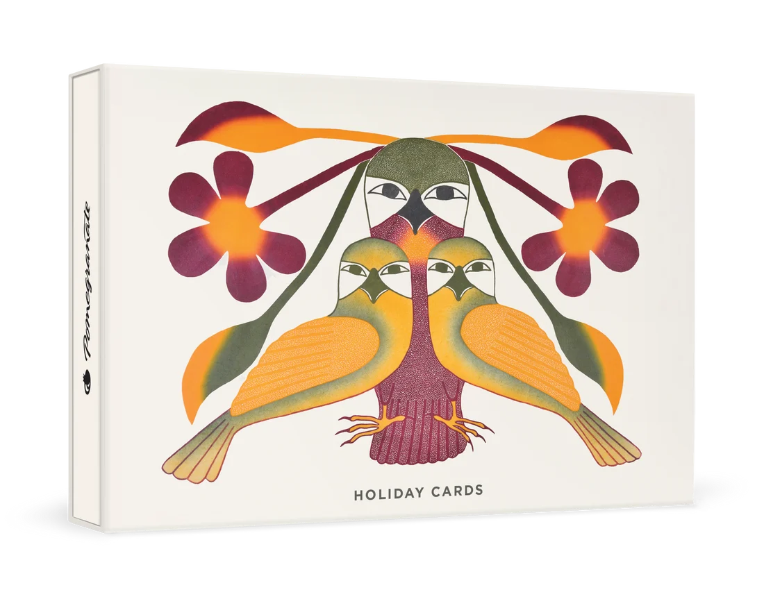 Kenojuak Ashevak Resplendent Owl Holiday Boxed Cards
