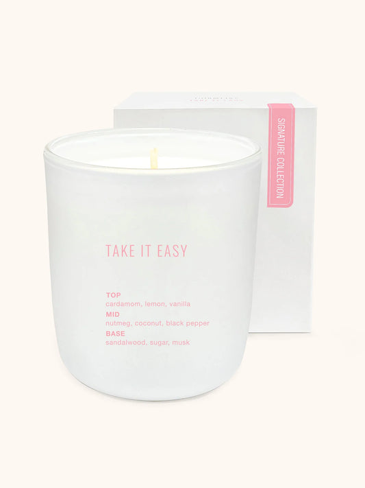 Take It Easy Boxed Candle