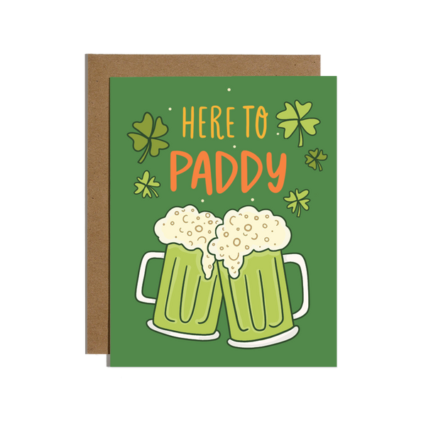 Here To Paddy St.Patricks Day Card