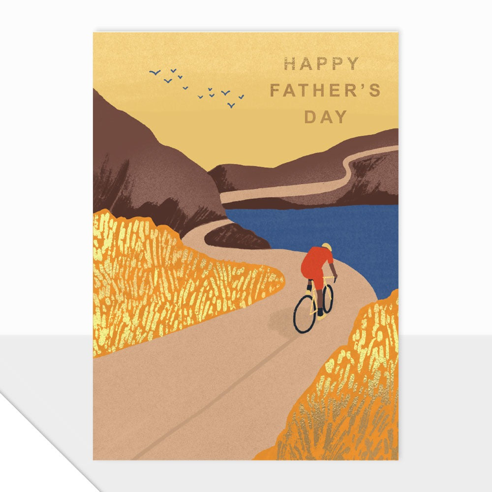 Happy Father's Day Cyclist Card